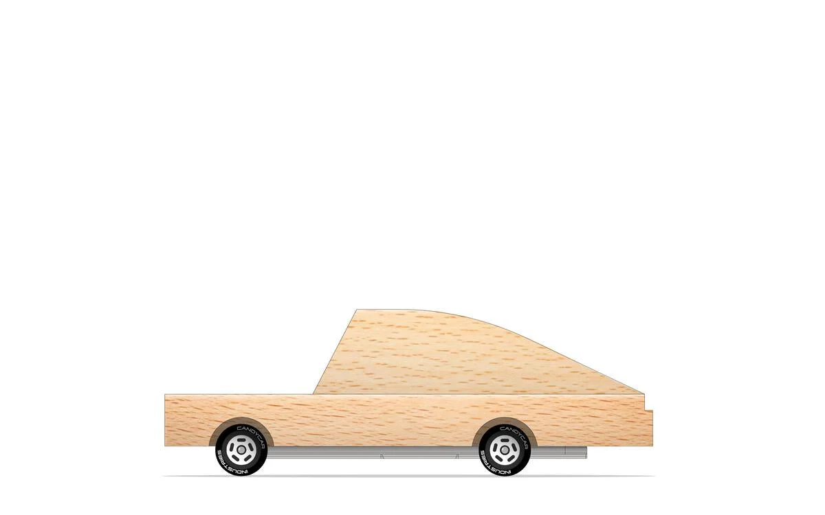 Candylab 3 Personalizable Wooden Toy Cars
