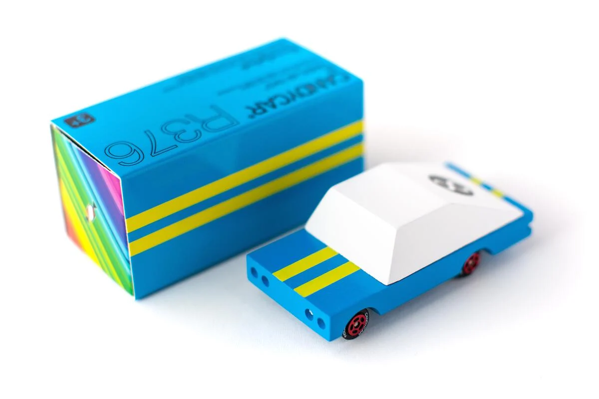 Candylab Candycar Blue Racing Car #8