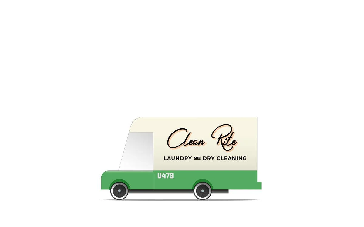 Candylab Laundry & Dry Cleaning Toy Van