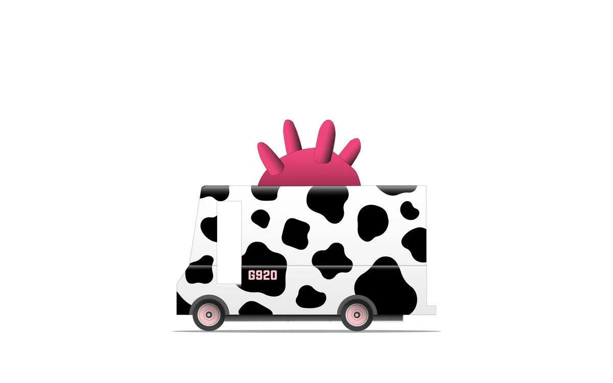 Candylab Moo Milk Wooden Truck