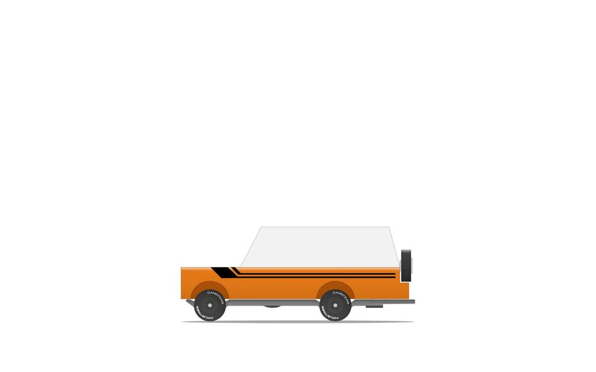 Candylab Rio Grande Orange Mule Wooden Truck