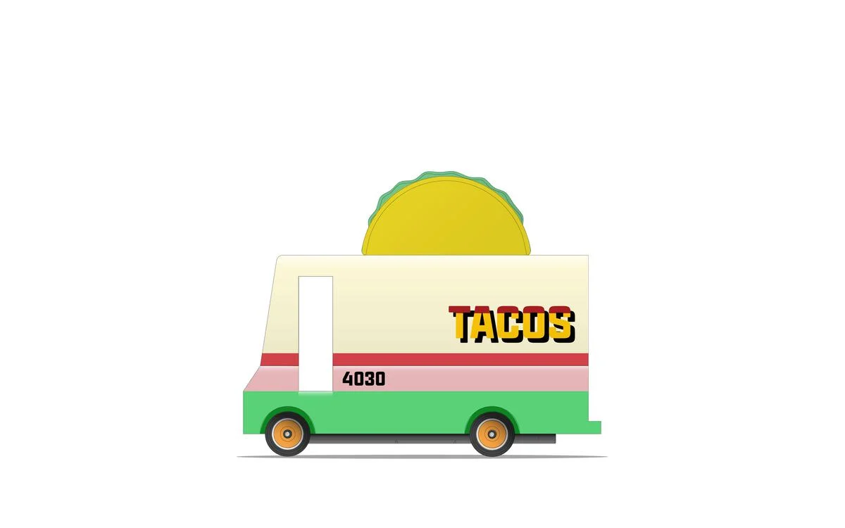 Candylab Taco Wooden Van