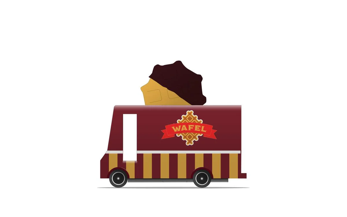 Candylab Waffle Wooden Van