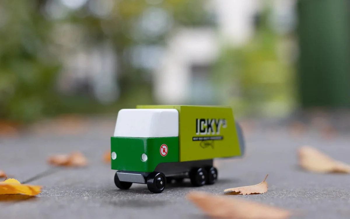 Candylab Wooden Garbage Truck