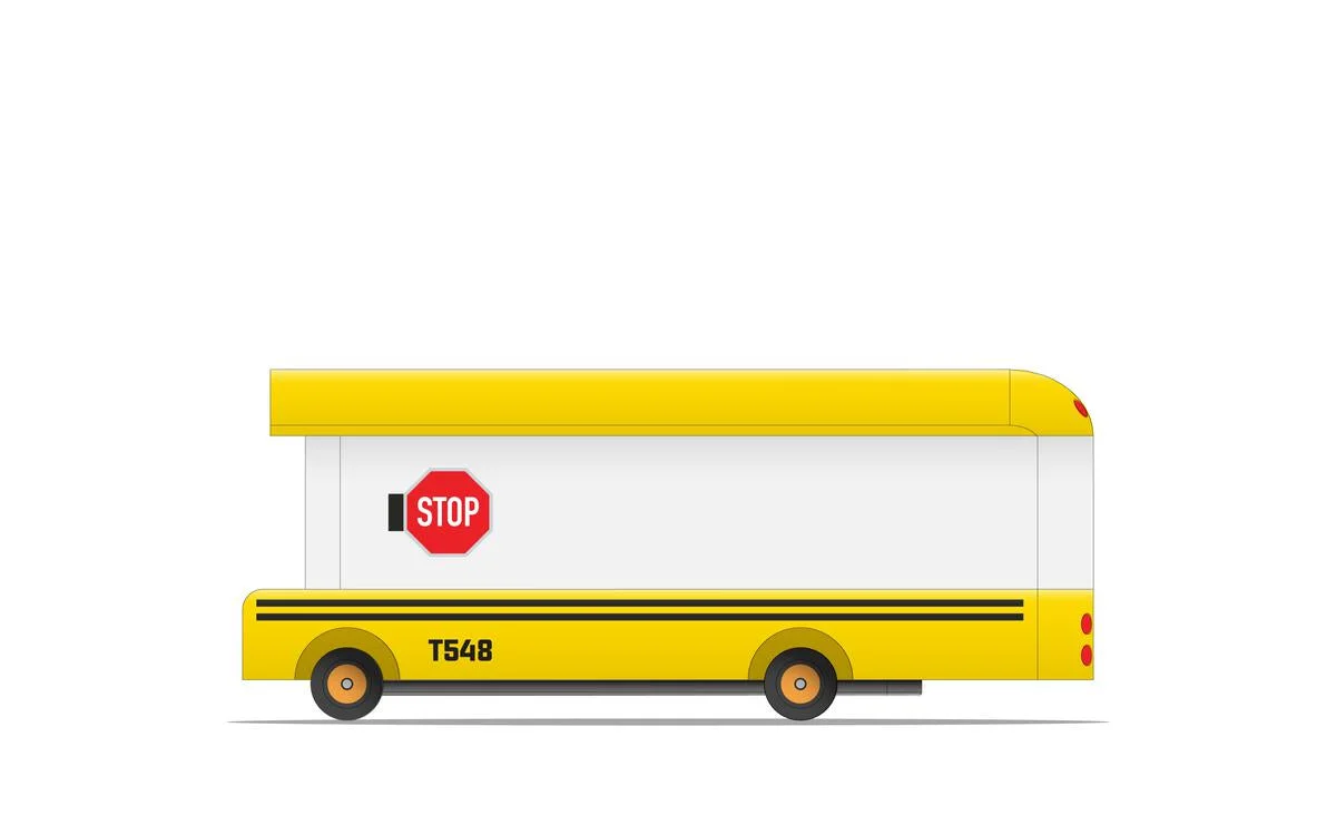 Candylab Wooden School Bus