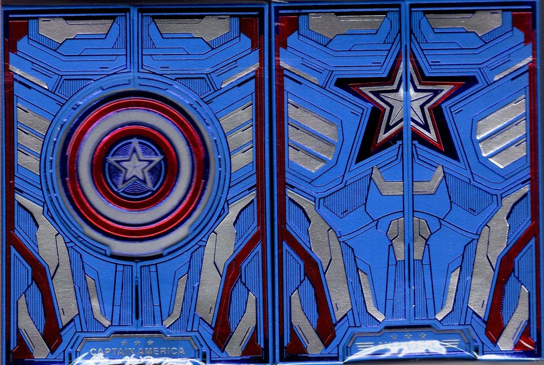 Captain America Deluxe Playing Cards USPCC