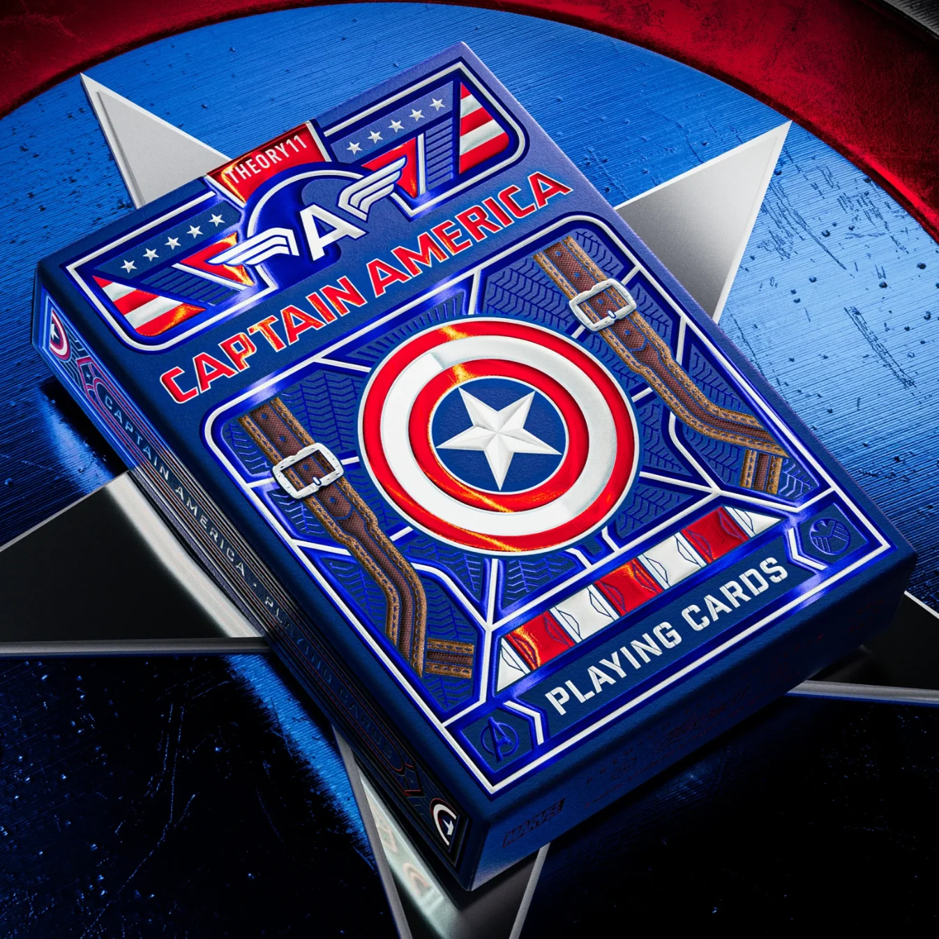 Captain America Playing Cards