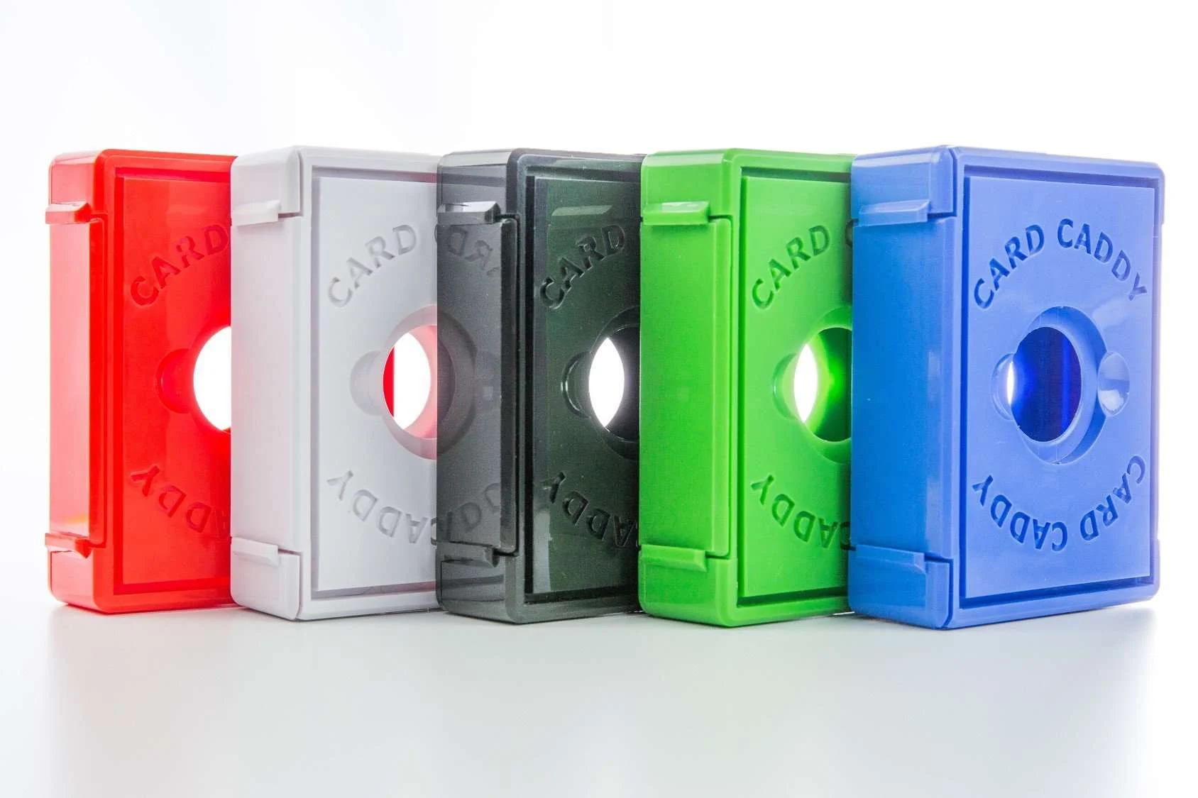 Card Caddy Storage Box & Discard Tray - 6 Colors