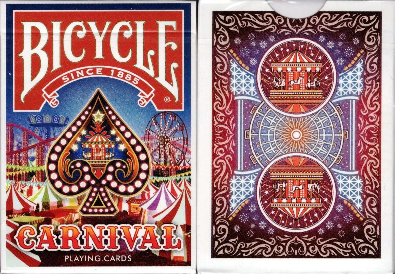 Carnival Bicycle (no seal) Playing Cards