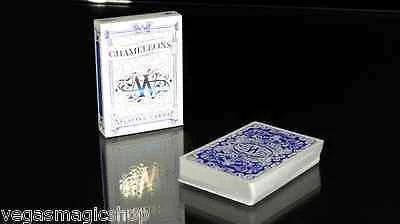 Chameleons Blue Playing Cards Deck