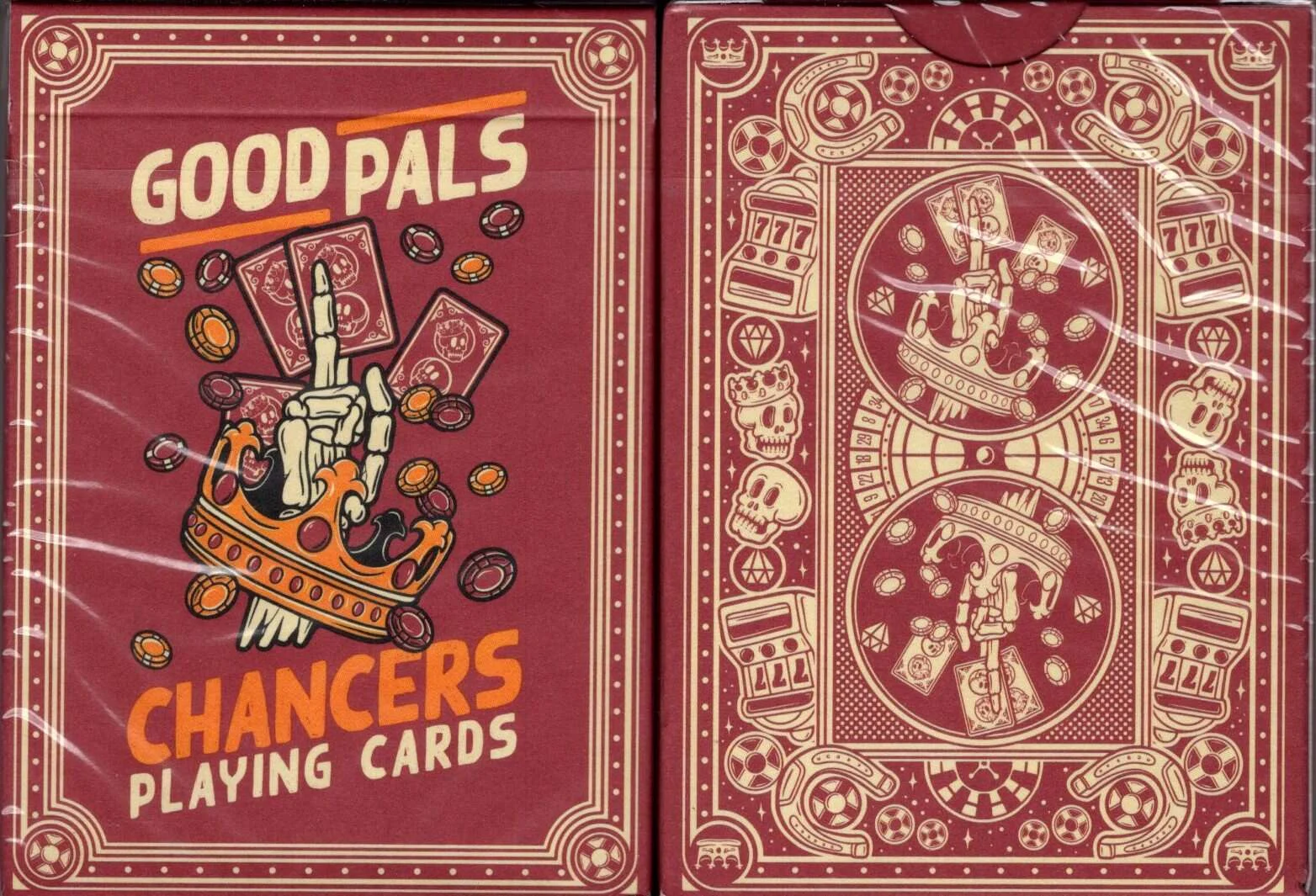 Chancers Playing Cards Red Edition Matte Tuck USPCC