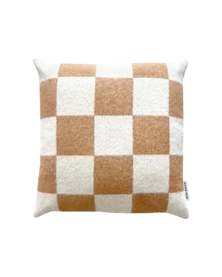Checkerboard Cushion Available in 4 Colors