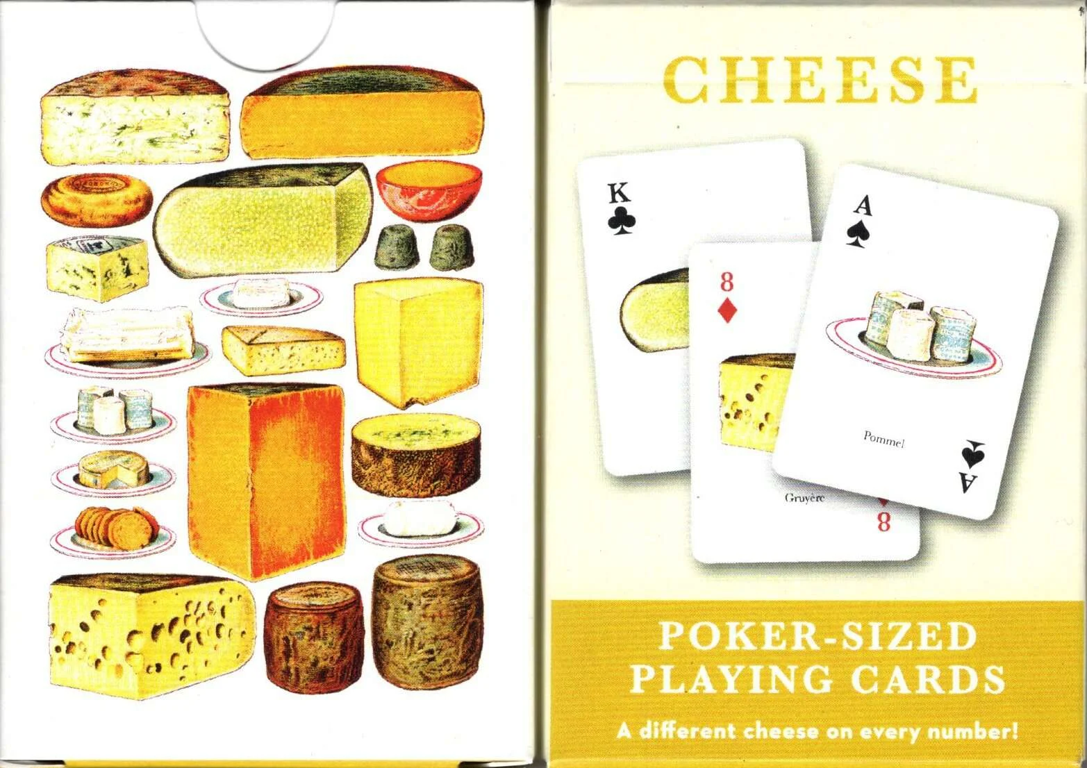 Cheese Playing Cards NYPC