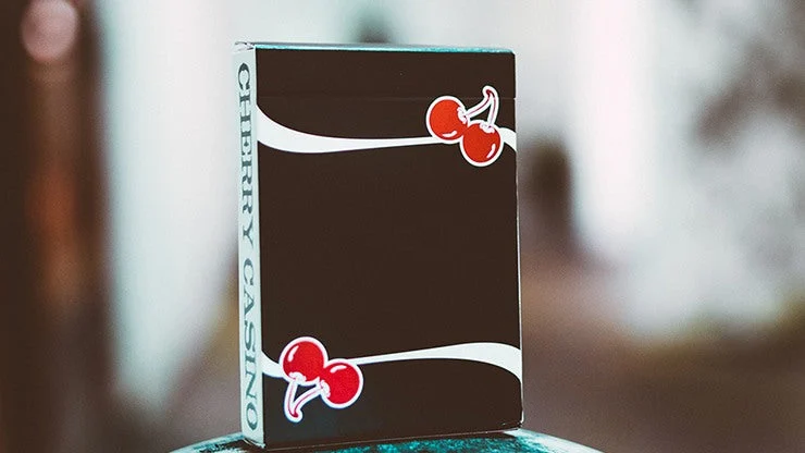 Cherry Casino Black Playing Cards