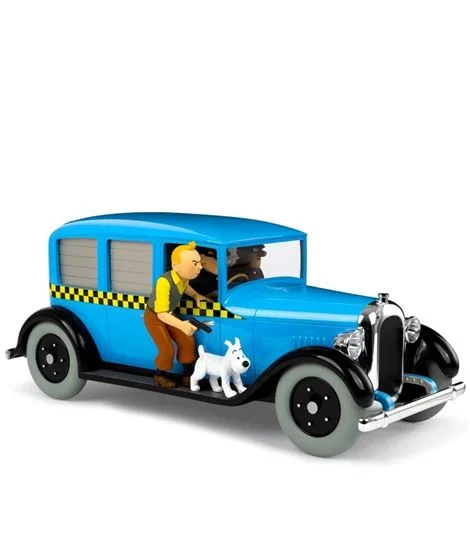 The Chicago Taxi Checker Tintin In America