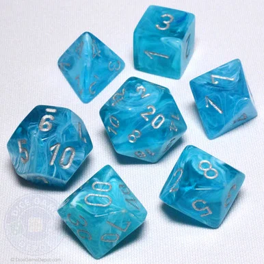 Cirrus DnD Dice Set - Aqua