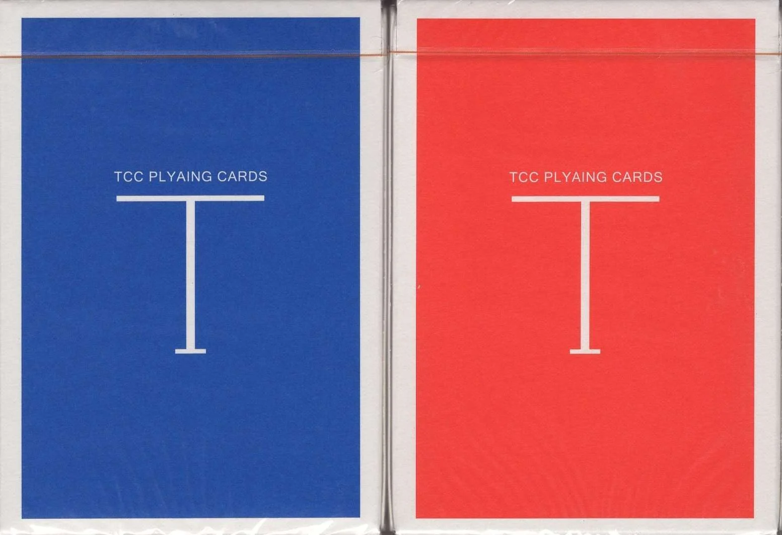 Classic T Playing Cards TCC - Blue & Red