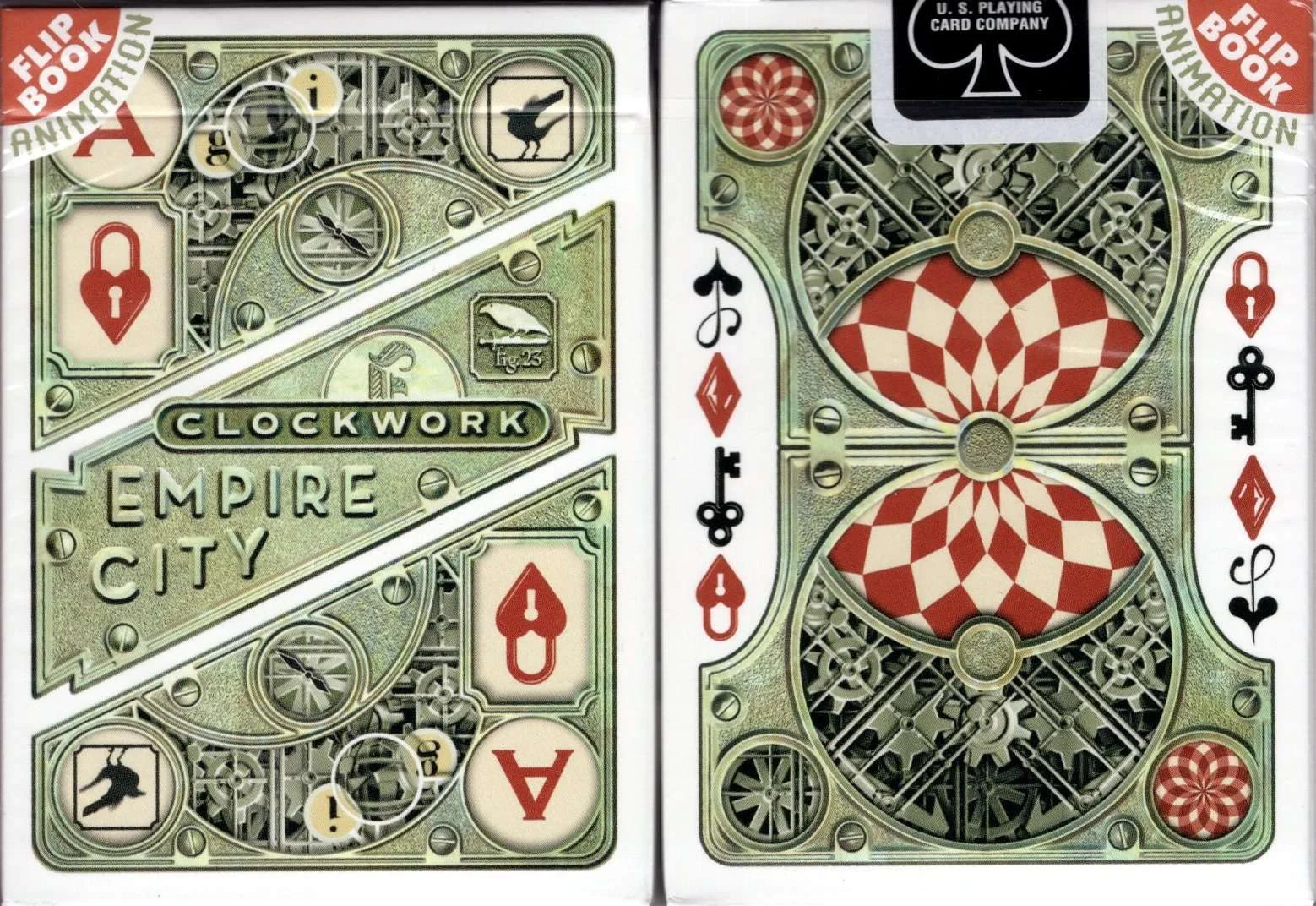 Clockwork Empire City Playing Cards USPCC
