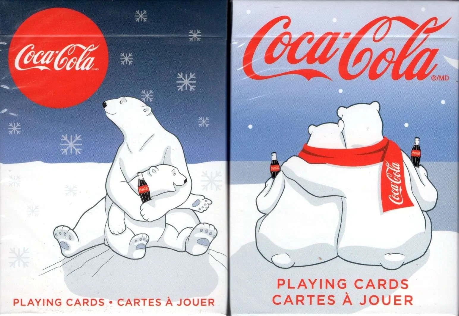 Coca-Cola Coke Holiday Polar Bear Playing Cards USPCC