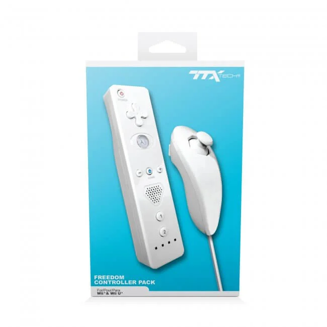Controller Pack for Wii/WiiU (White)
