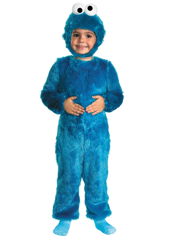 Cookie Monster Comfy Fur Costume - Large (4-6)