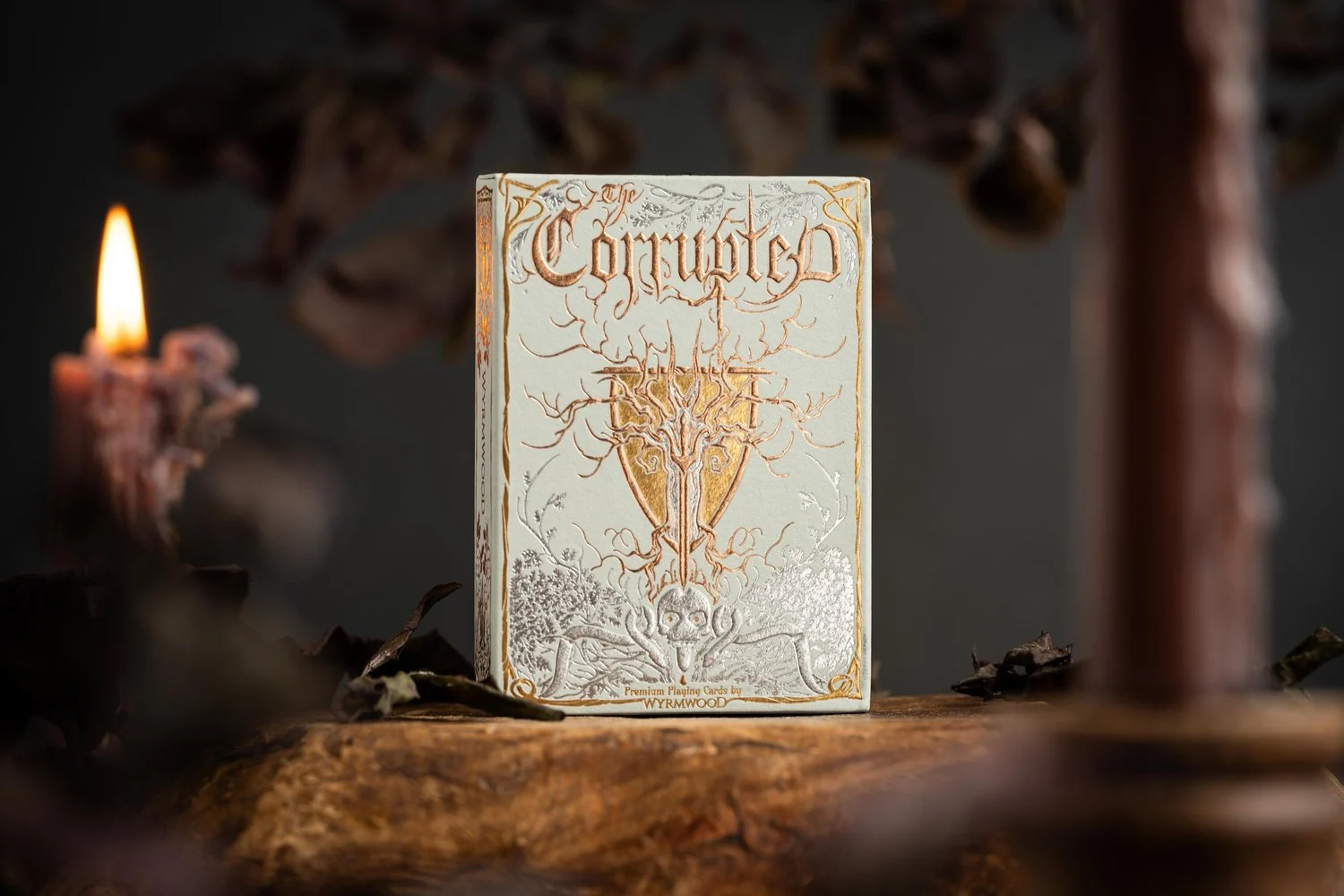 The Corrupted Playing Cards -Teal Twilight Edition