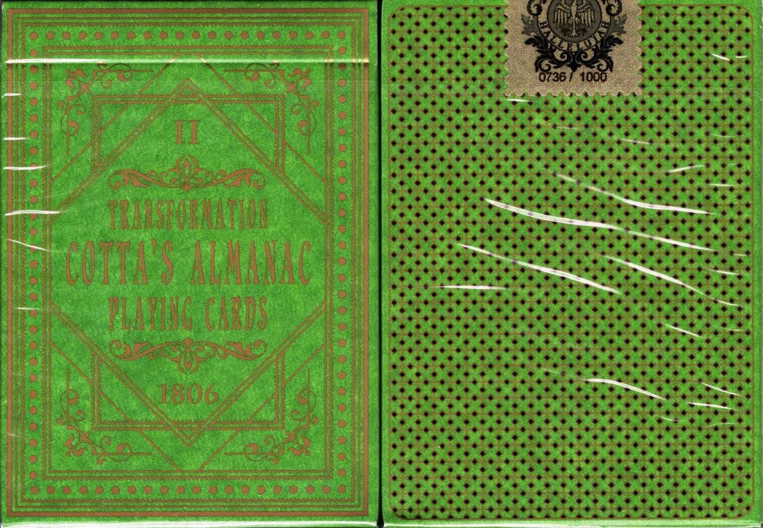 Cotta's Almanac #2 Limited Playing Cards USPCC