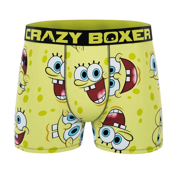 CRAZYBOXER Spongebob Krabs Men's Boxer Briefs