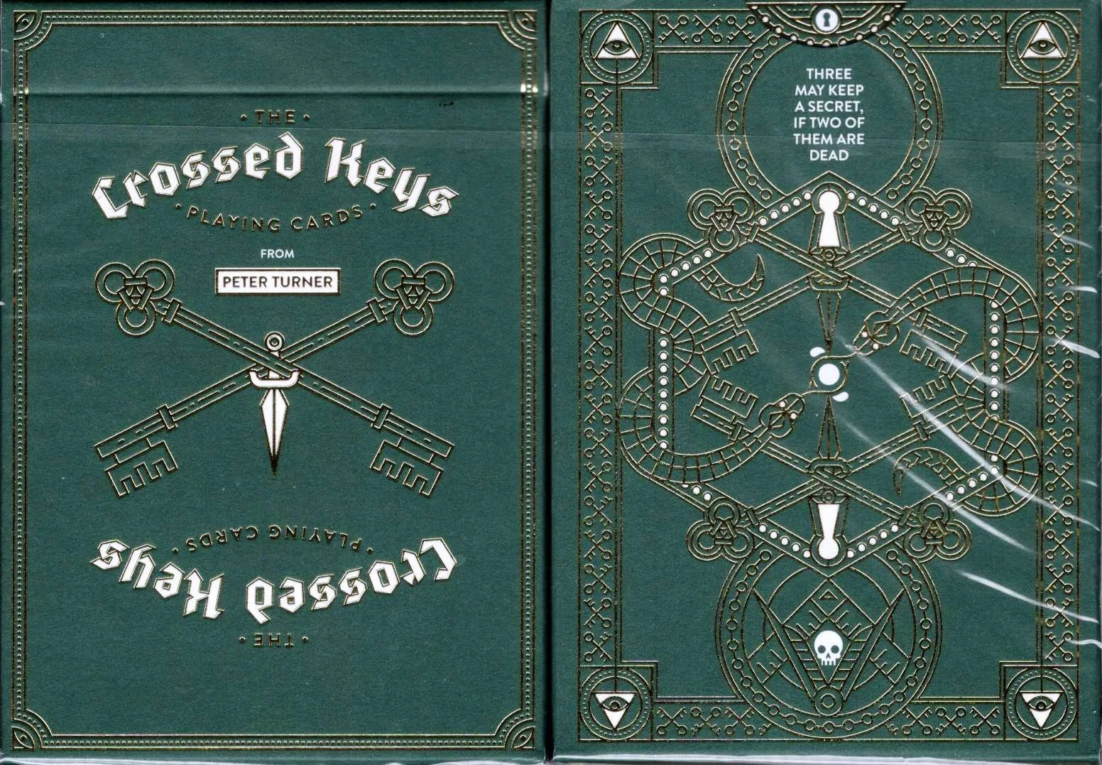 Crossed Keys v2 Marked Playing Cards USPCC
