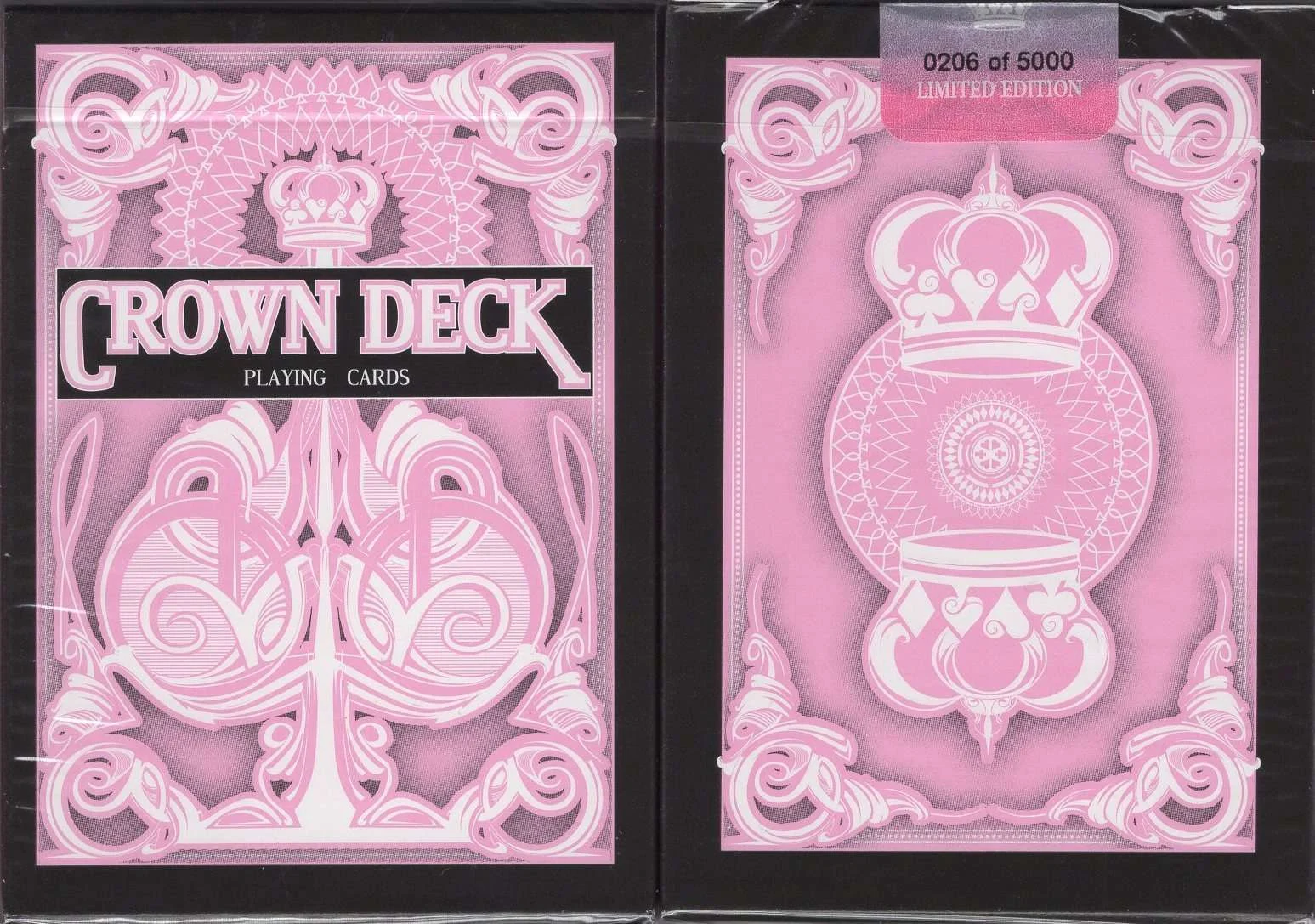 Crown Deck Pink Playing Cards USPCC