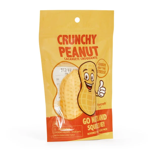 Crunchy Peanut Novelty Squishy Fidget Toy