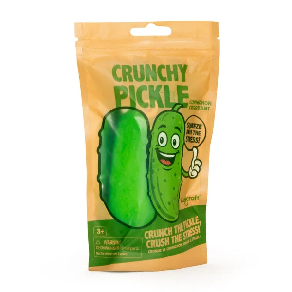 Crunchy Pickle Novelty Squishy Fidget Toy