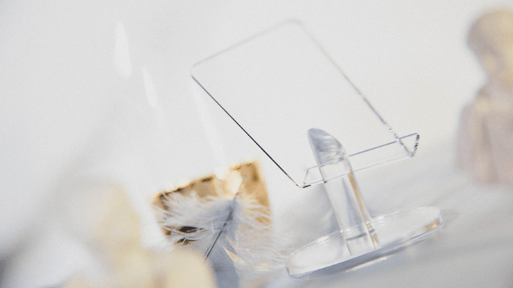 Crystal Support Playing Card Display Stand
