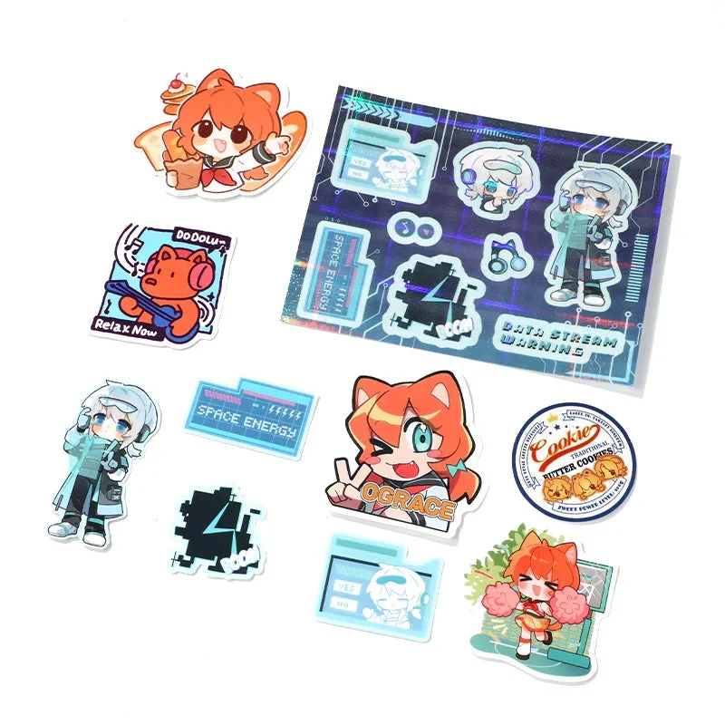 Custom Coated Paper Stickers