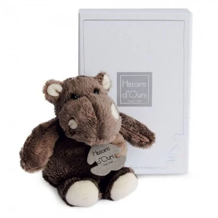 Cute Hippo Teddy Bear Suitable From Birth Available in 3 Sizes