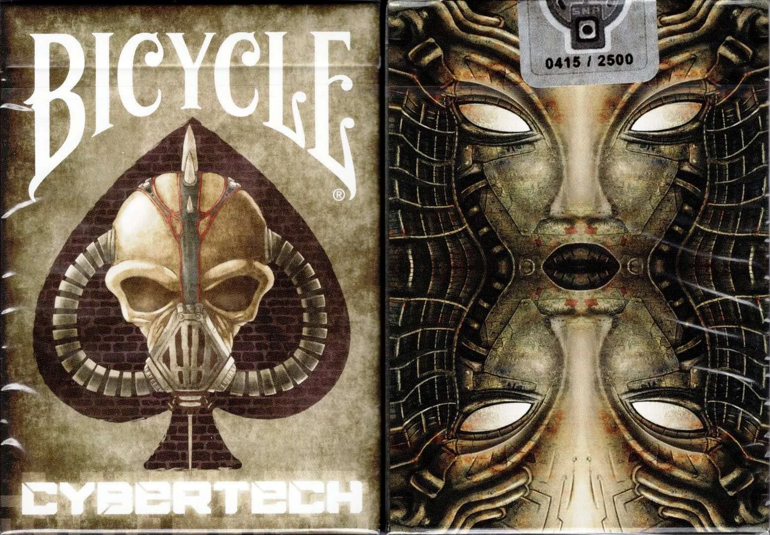 Cybertech Bicycle Playing Cards