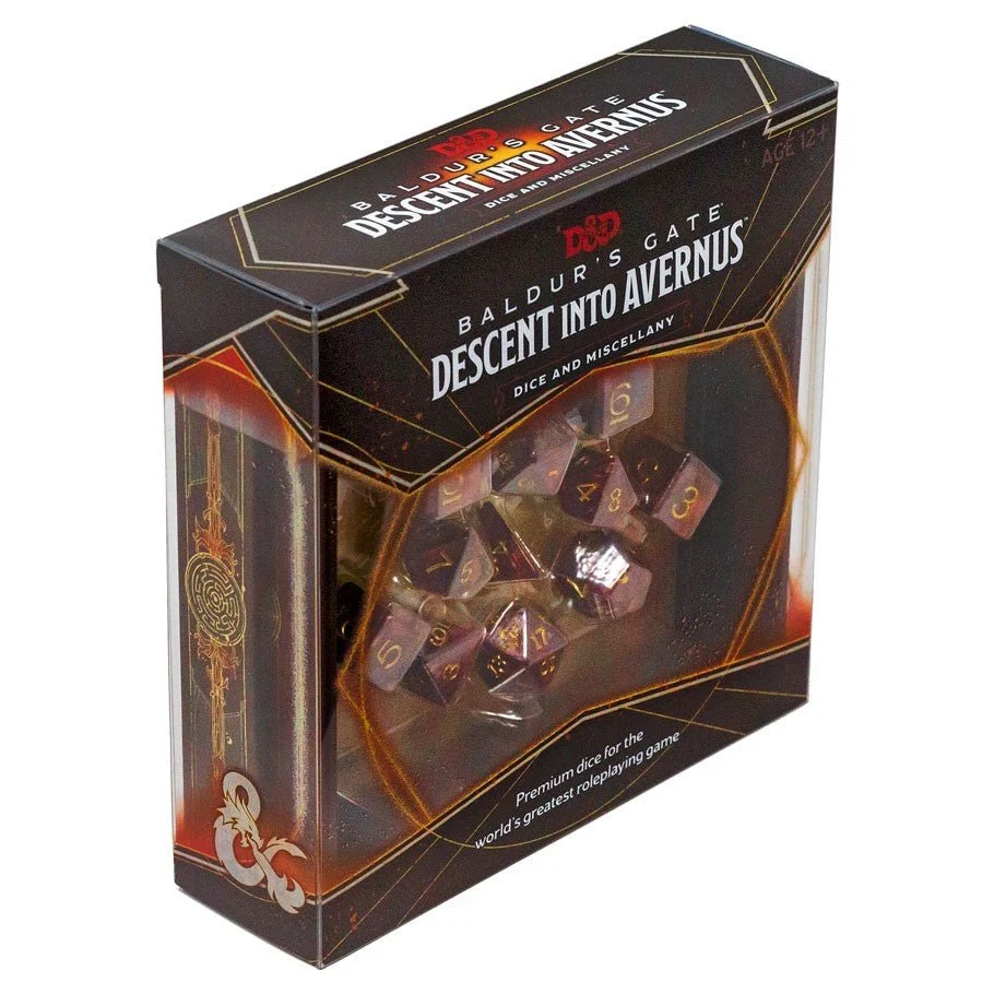 D&D Descent into Avernus Dice Set