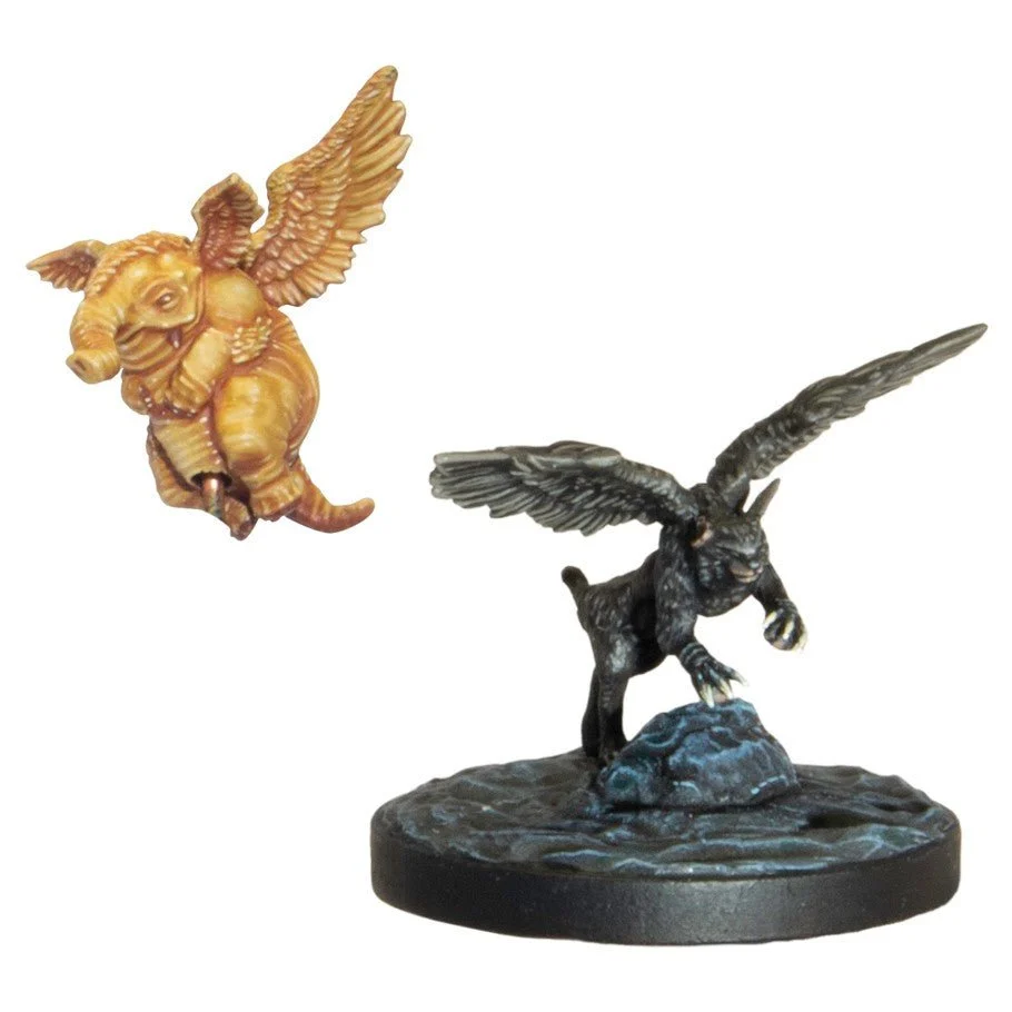 D&D Descent into Avernus Miniature - Lulu & Slobberchops