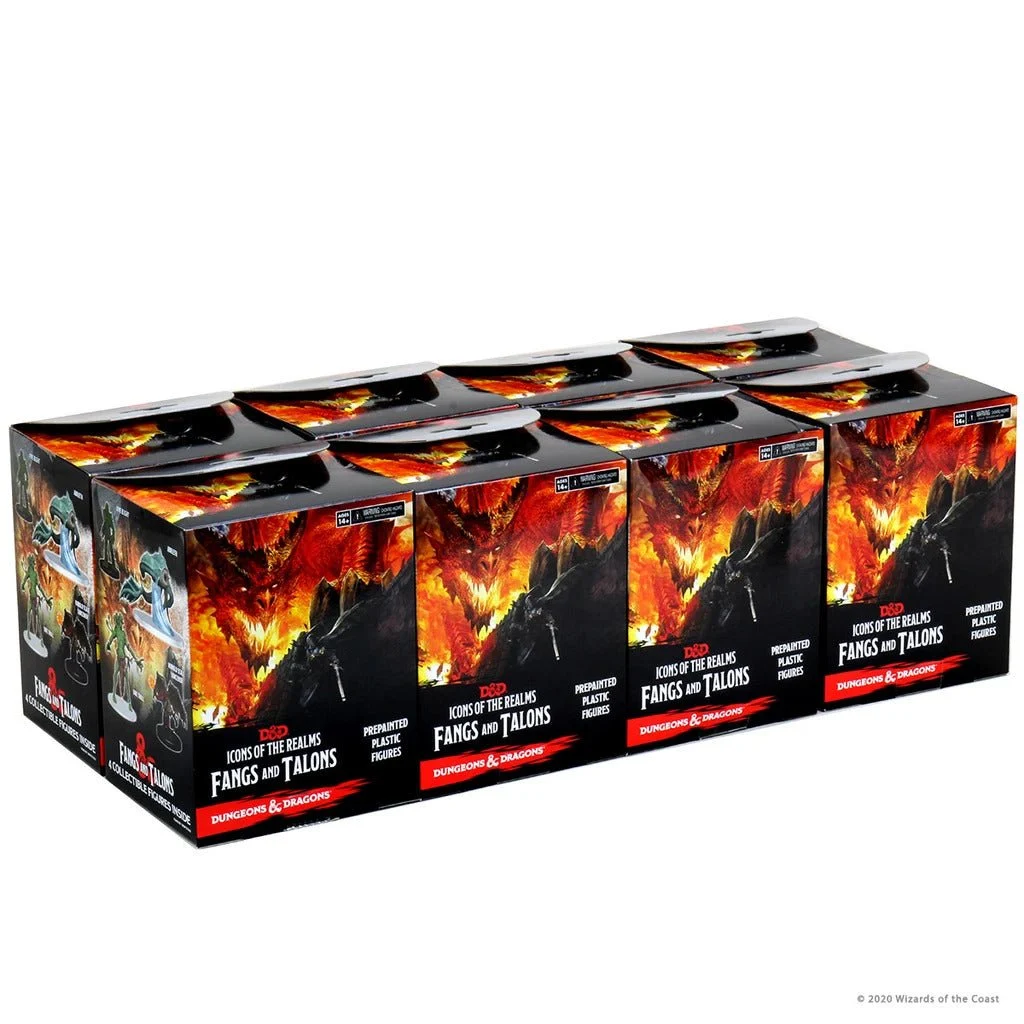 D&D Icons of the Realm Fangs and Talons Booster Brick