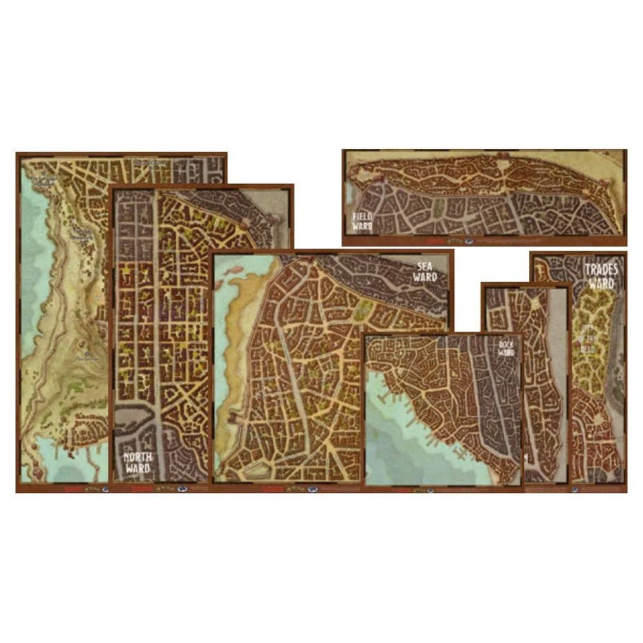 D&D Map Set: Waterdeep Wards