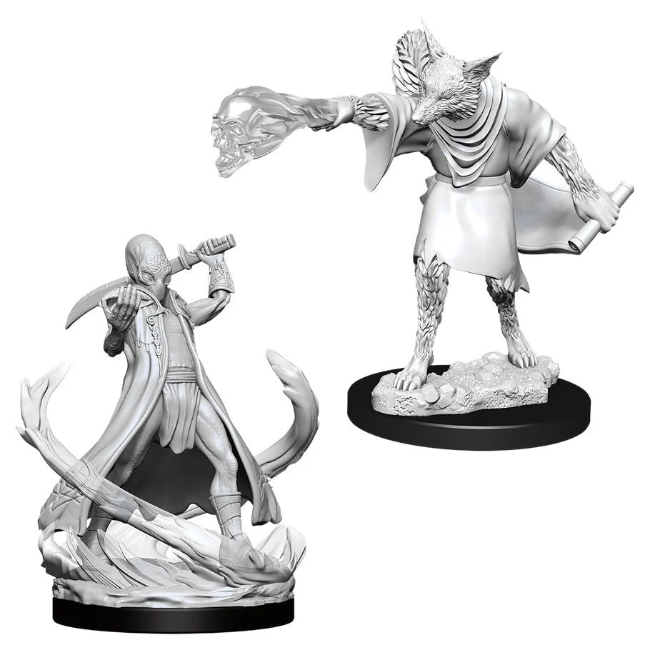 D&D Nolzur's Miniatures: Arcanaloth & Ultroloth