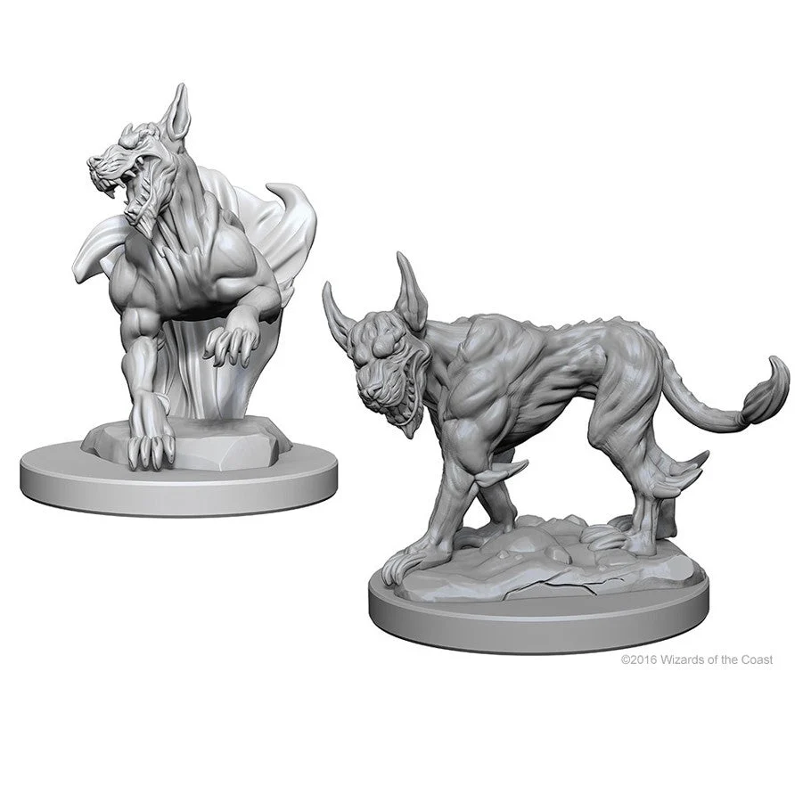 D&D Nolzur's Miniatures:Blink Dogs