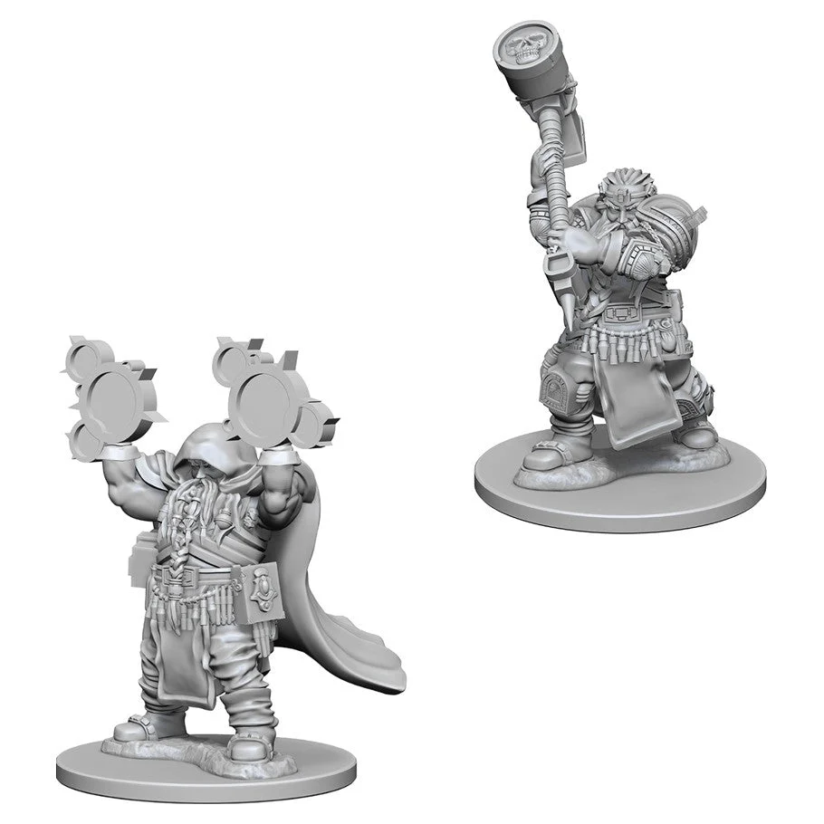 D&D Nolzur's Miniatures: Dwarf Male Cleric
