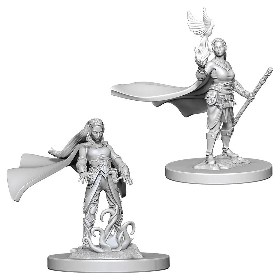 D&D Nolzur's Miniatures:Elf Female Druid