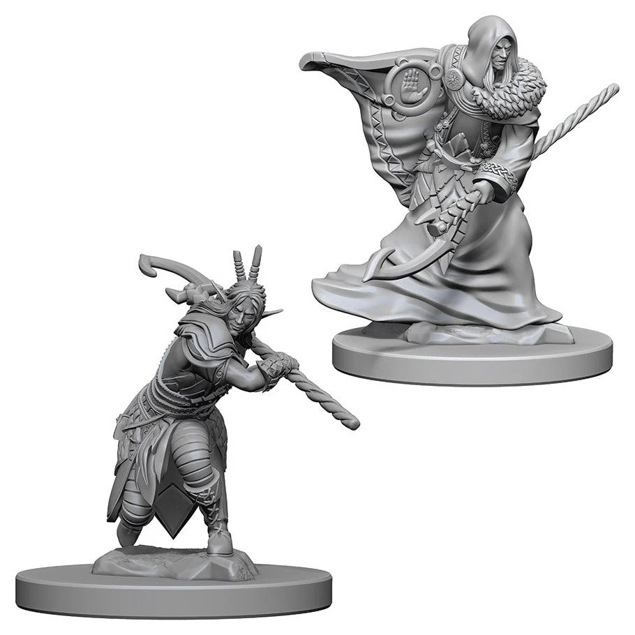 D&D Nolzur's Miniatures:Elf Male Druid