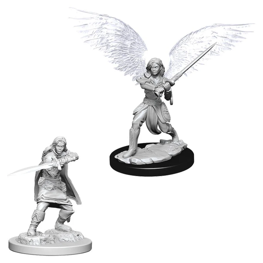 D&D Nolzur's Miniatures: Female Aasimar Fighter