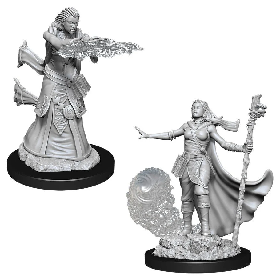 D&D Nolzur's Miniatures: Female Human Wizard