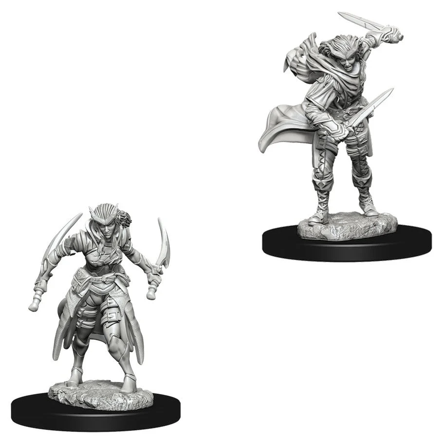 D&D Nolzur's Miniatures:Female Tiefling Rogue