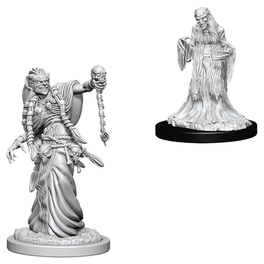 D&D Nolzur's Miniatures:Green Hag & Night Hag