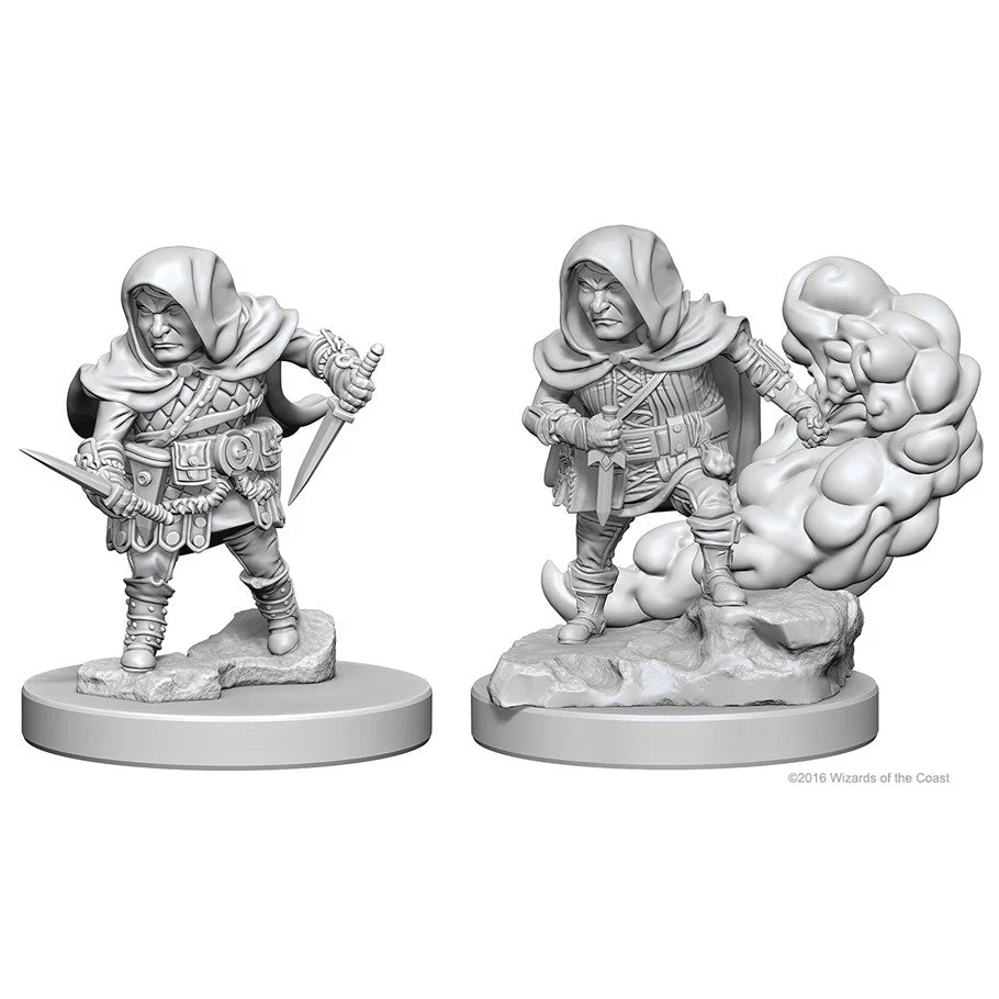 D&D Nolzur's Miniatures:Halfling Male Rogue